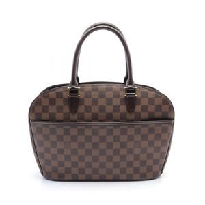 Louis Vuitton Saria Oriental Damier Handbag Brown